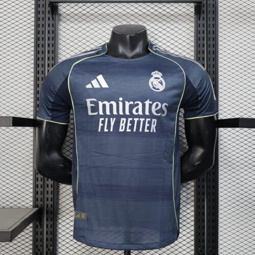 Away Soccer jerseys of RealMadrid players  25-26