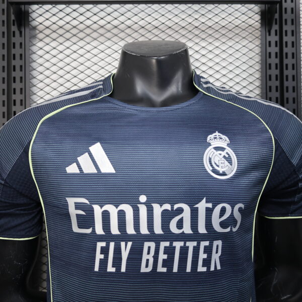 Away Soccer jerseys of RealMadrid players  25-26