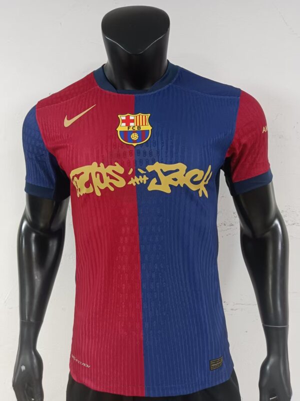 home Soccer jerseys Barcelona players 25-26